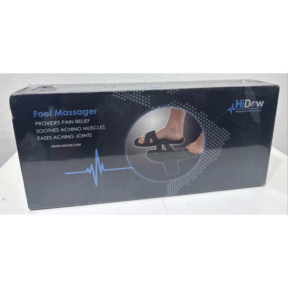 Hidow Foot Massager Shoes Tens Unit Pain Relief Electrical Muscle Stimulator NEW